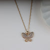 ROSE GOLD BUTTERFLY NECKLACE