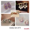 Combo Of 5 Western Earring