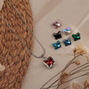 7 Butterfly Charms Changeable Necklace