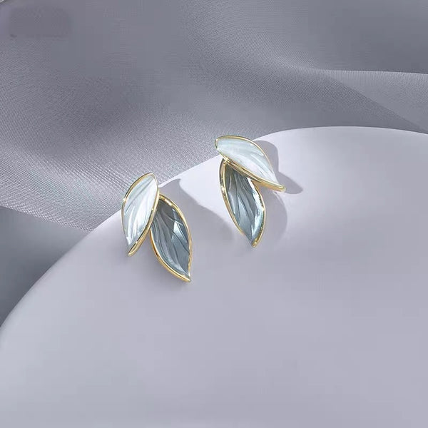 Pack Of 2 Leaf Flower Earring