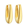 Gold Statement Drop Earrings