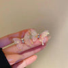 Pink shine Butterfly Earrings