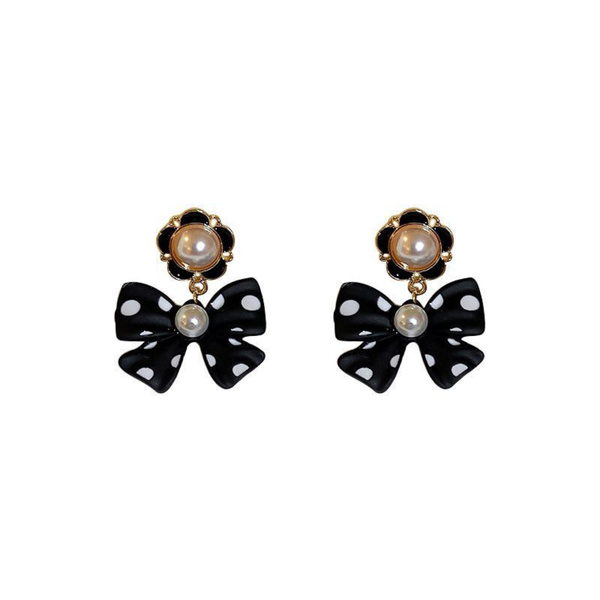 Cute Little Bow Drop Earring