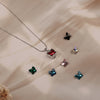 7 Butterfly Charms Changeable Necklace