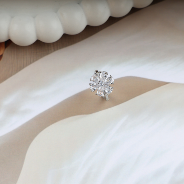 love promise flower ring