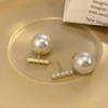 White Pearl Stud Earrings