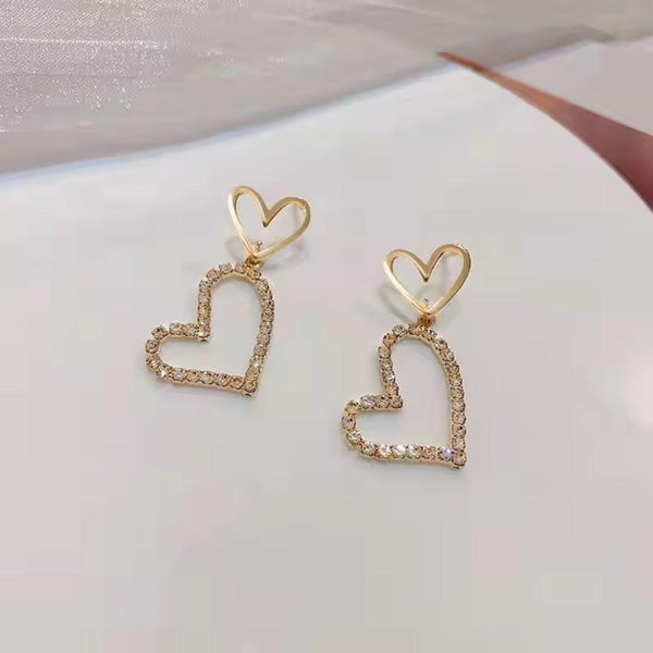 Shining heart LatestEarrings