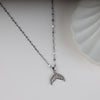 Silver Mermaid's Tale Necklace