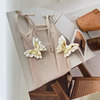 Aesthetic White Butterfly Stud Earring
