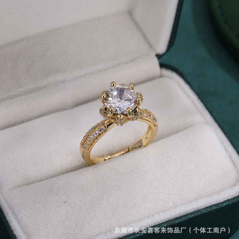 Cute Diamond Promise Ring