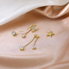 Star Crystal Stone Earrings