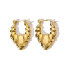 Anti tarnish Spring Leaf earrings