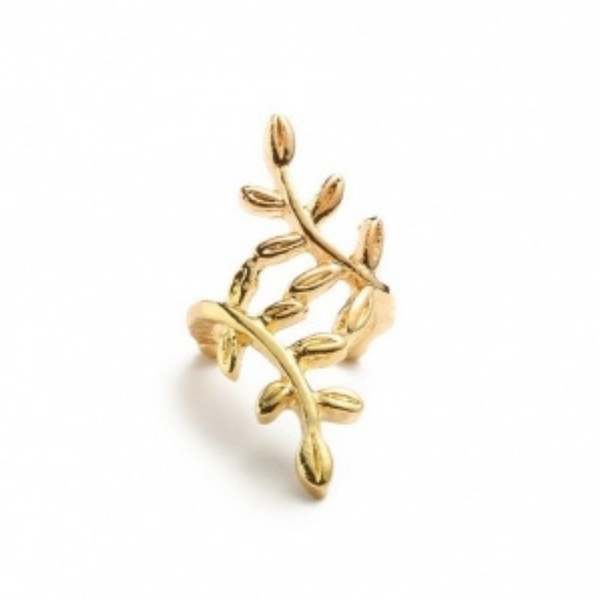 KoreanGold Plated Leaf earcuff