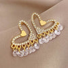 Heart Dangling Earring
