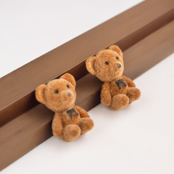 Cute Teddy Bear Studs Earring