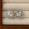 Silver Rhodium Plated Earrings