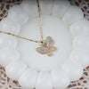 ROSE GOLD BUTTERFLY NECKLACE