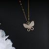 ROSE GOLD BUTTERFLY NECKLACE