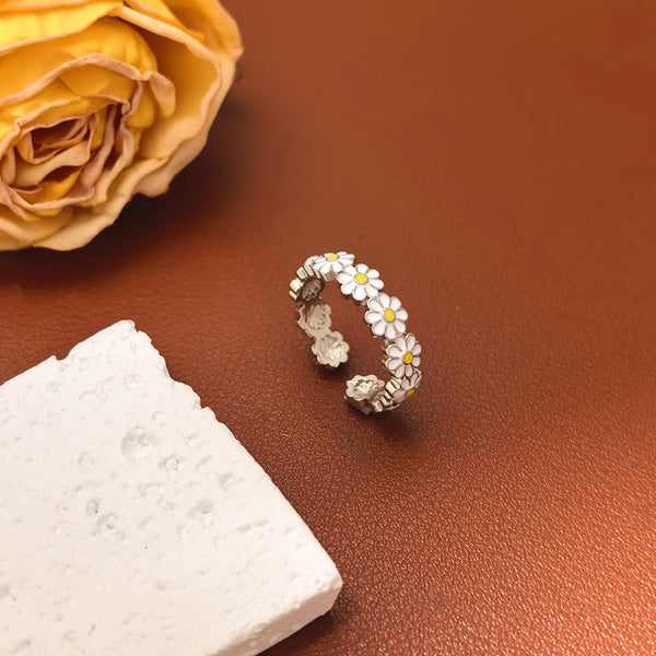 Cute Daisy Sun Flower Ring