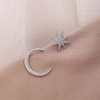 Star & moon earrings