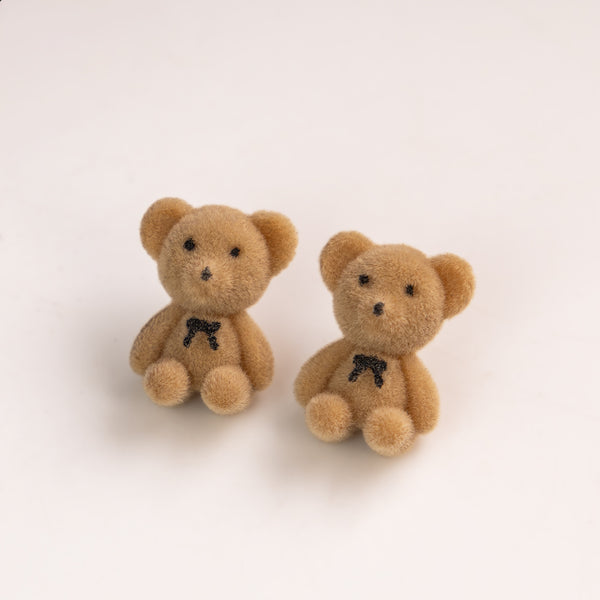 Cute Teddy Bear Studs Earring