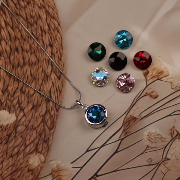 MoodGem 7 Charms Changeable Necklace