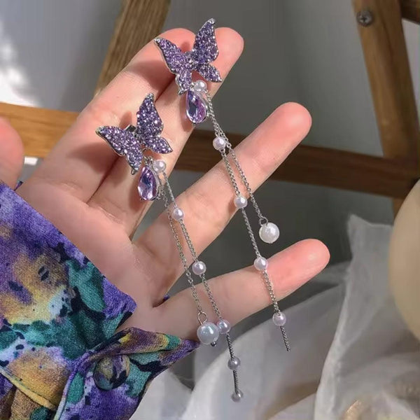 Purple Butterfly Dangler