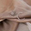 Star & moon earrings