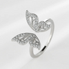 Silver wings Ring