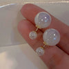 Pearl Ball Earring