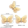 Elegant Big Butterfly Zircon Stud Earring