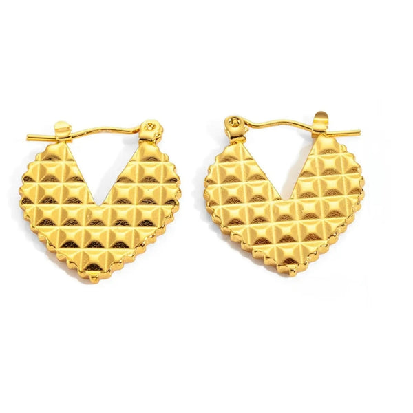 Anti tarnish amazing simple earrings