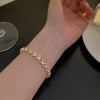 Golden pearl work Bracelet
