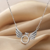 Silver Plated Angel wings Necklace