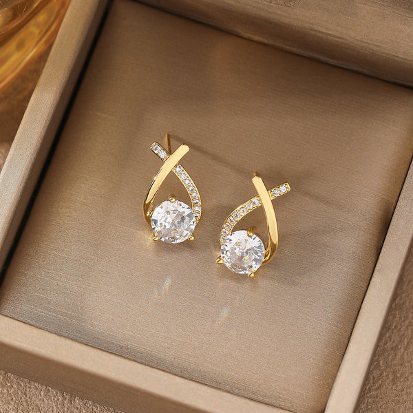 Pack Of 2 Trendy Floral Design Earring