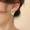 Combo Of 2 Multi- White Butterfly Earring