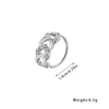 Rhinestone Heart Shaped Nose Ring piercing