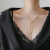 Stylish Simple Snake Bone Chain Necklace