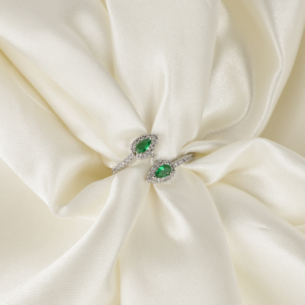 Rose Gold plated American Diamond Ring