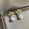 Floral Pearl Earrings