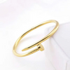 Nail Bracelet For Girls Stainless Steel Gold Plated