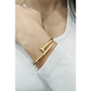 Nail Bracelet For Girls Stainless Steel Gold Plated