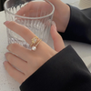Beauty Nx gold flower ring