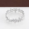 Silver Flower Daisy ring