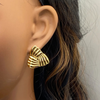 Anti tarnish cute shape earrings