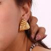 Anti tarnish cute shape earrings