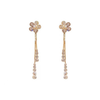 Trendy Crystal Long Earrings