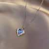 Love colourfullheart necklace