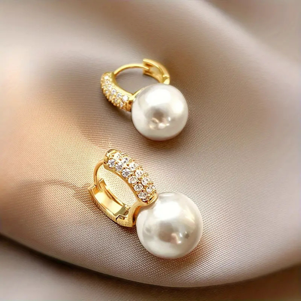Stylish Pearl Drop Earring