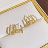 Crystal Pearly Hold Earring